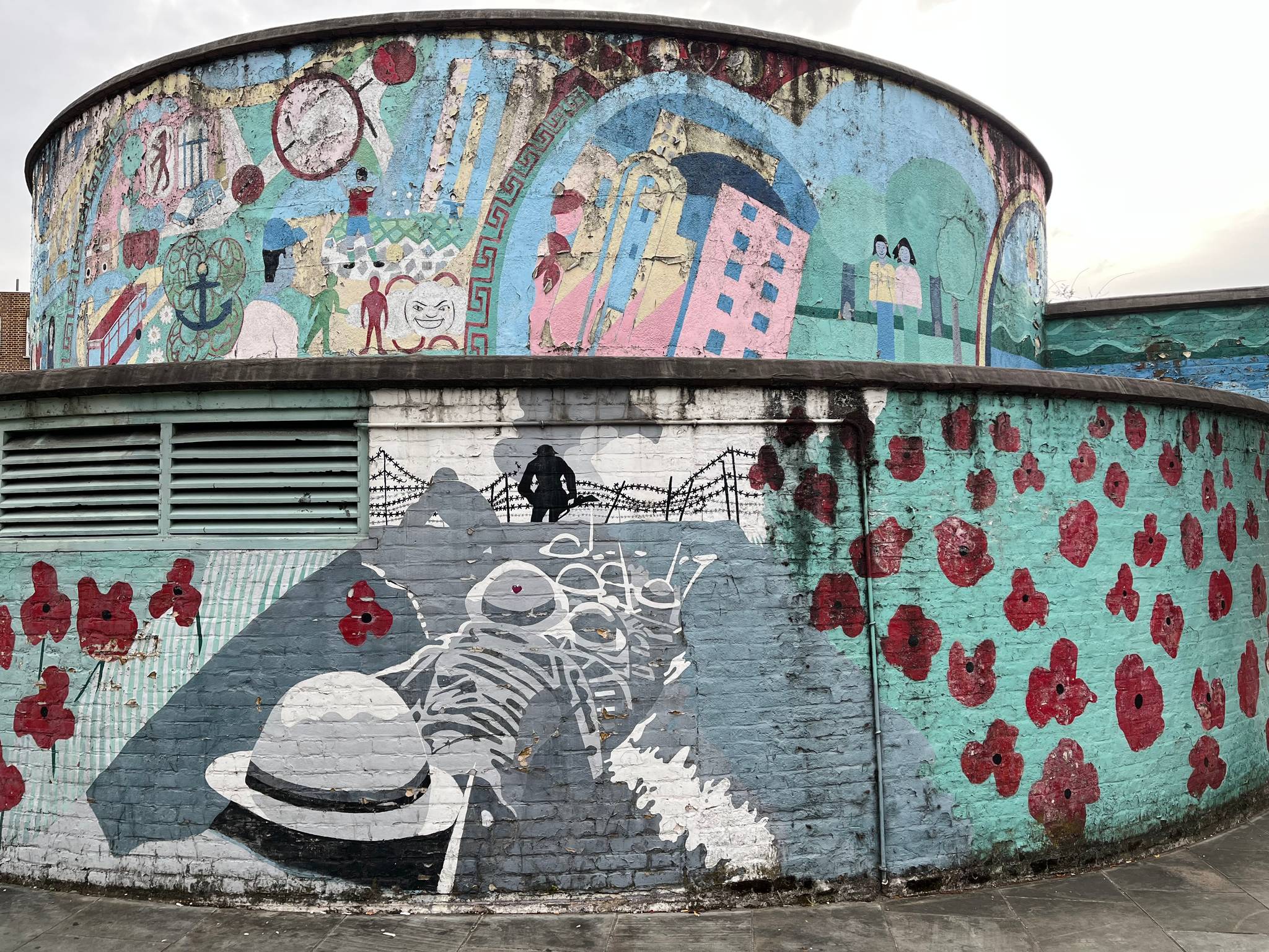 Brian Barnes&mdash;Stockwell War Memorial Mural