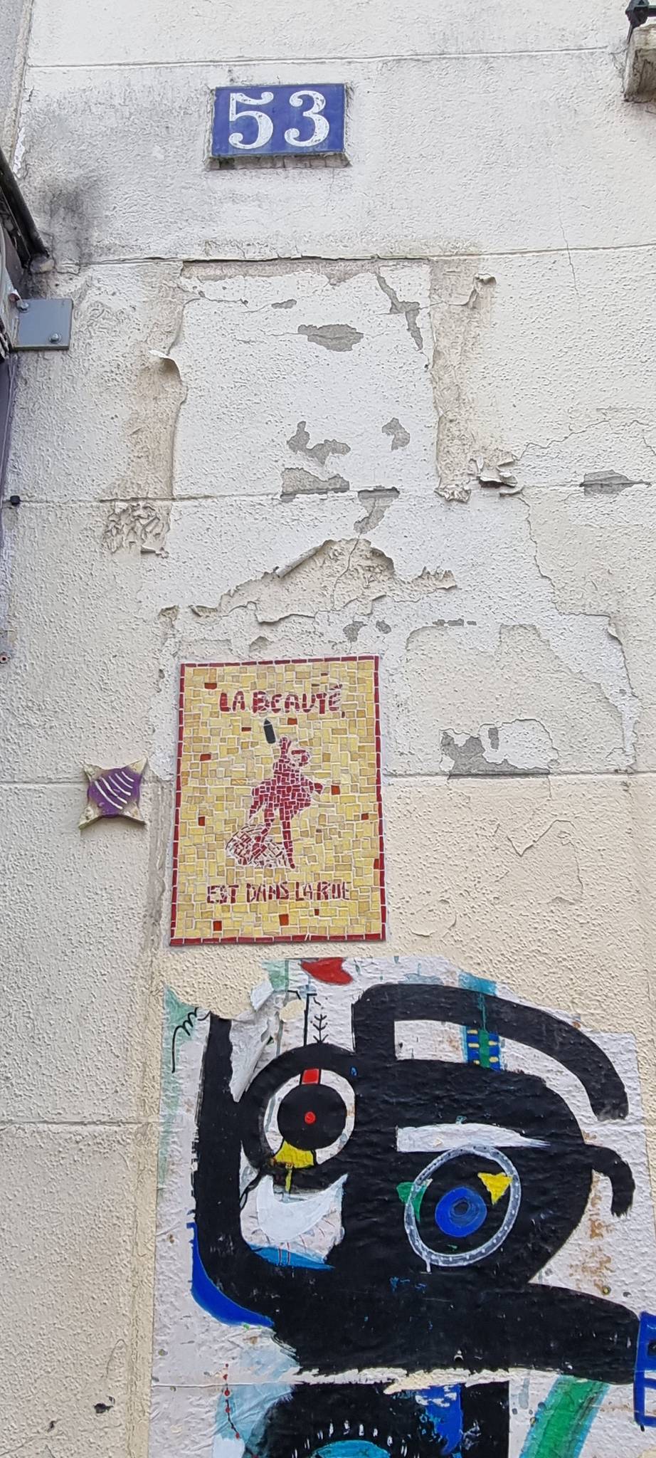 K-bal Dona Mosaic&mdash;"La beauté est dans la rue"