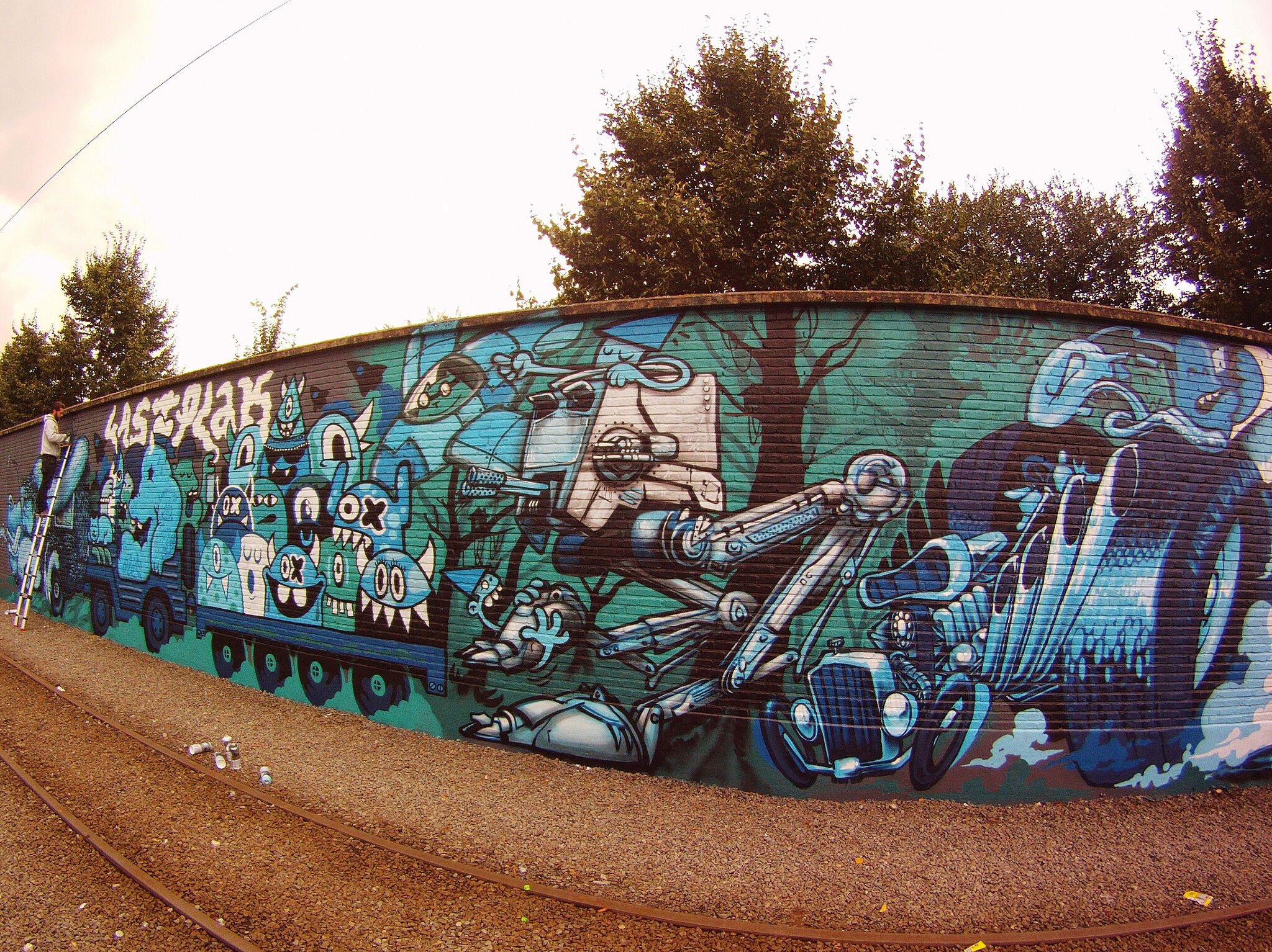 Lastplak Crew&mdash;Blue train