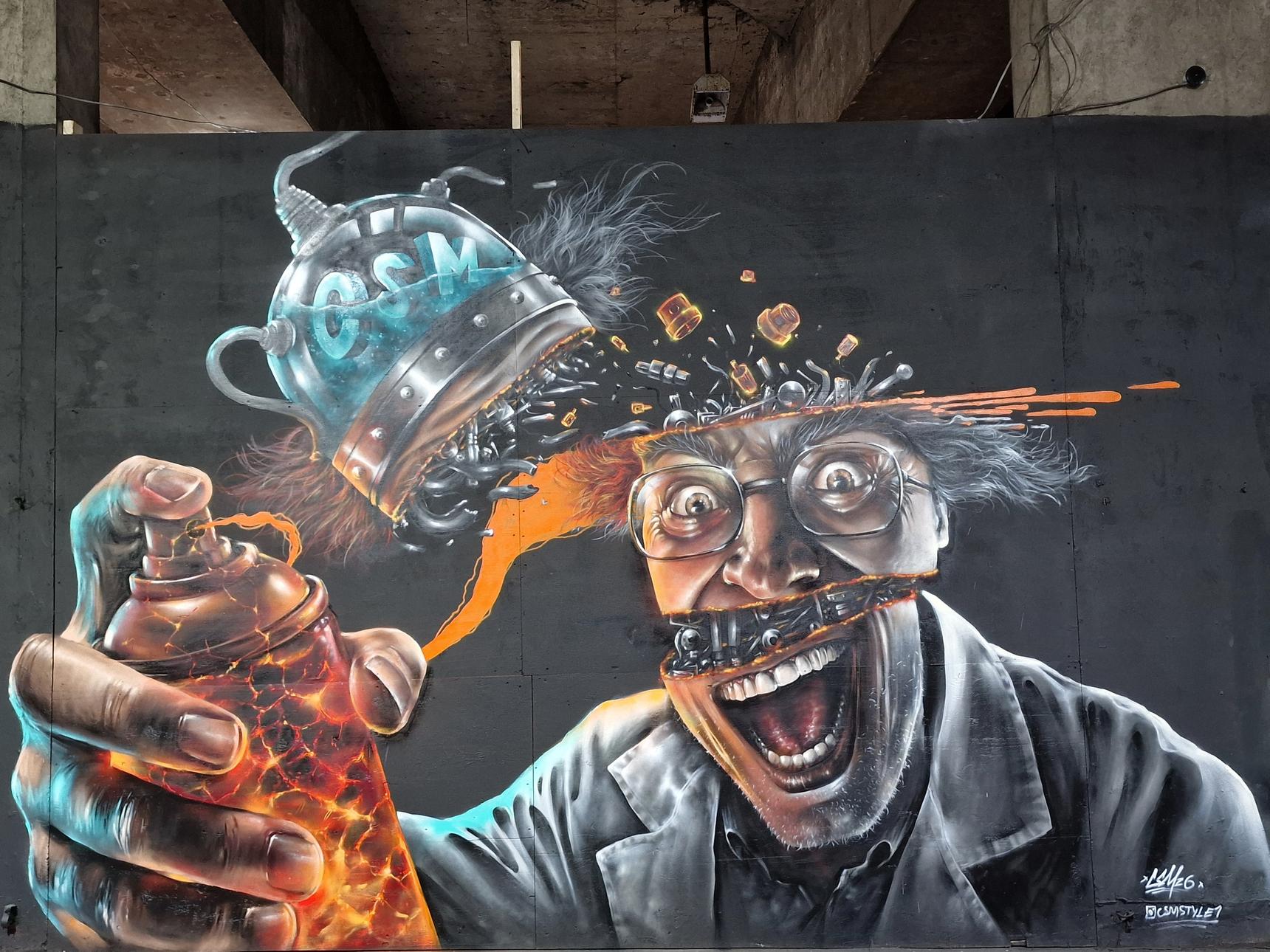 CSM Style—Crazy can guy