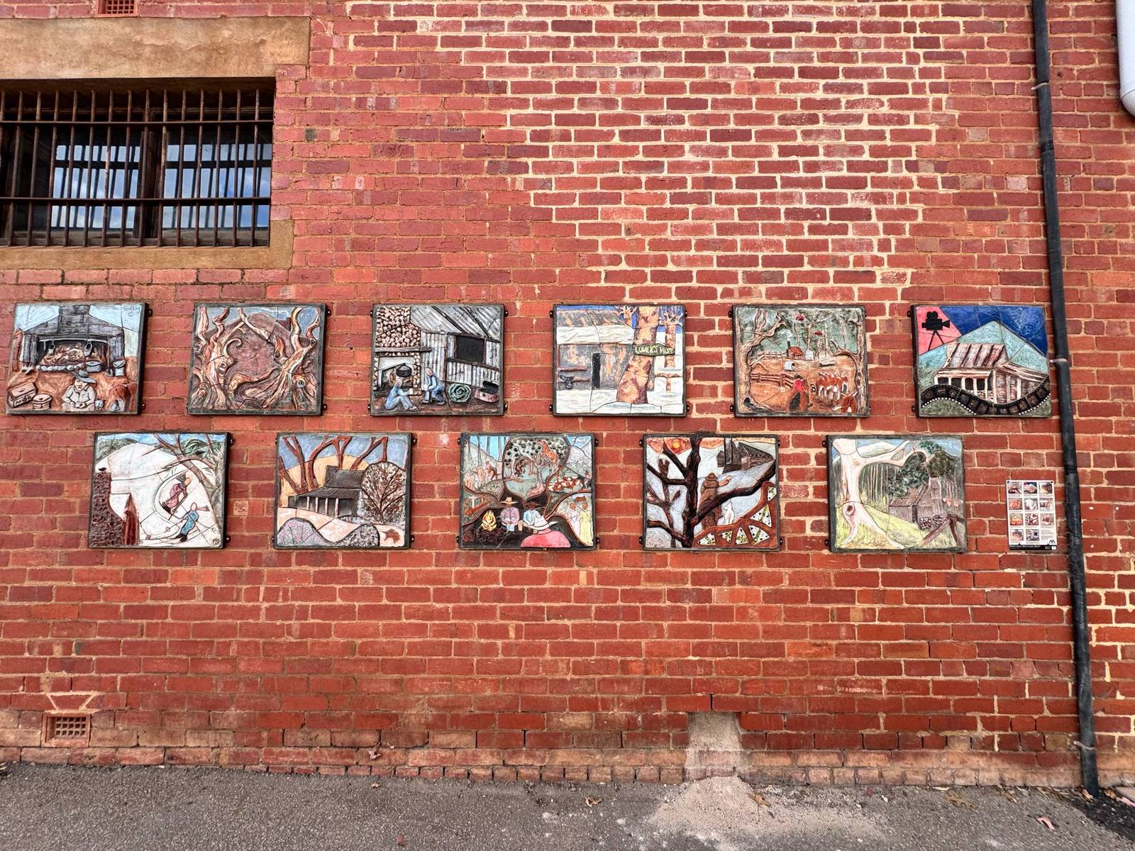 Various artists - Mansfield—High Country Huts Ceramic Murals