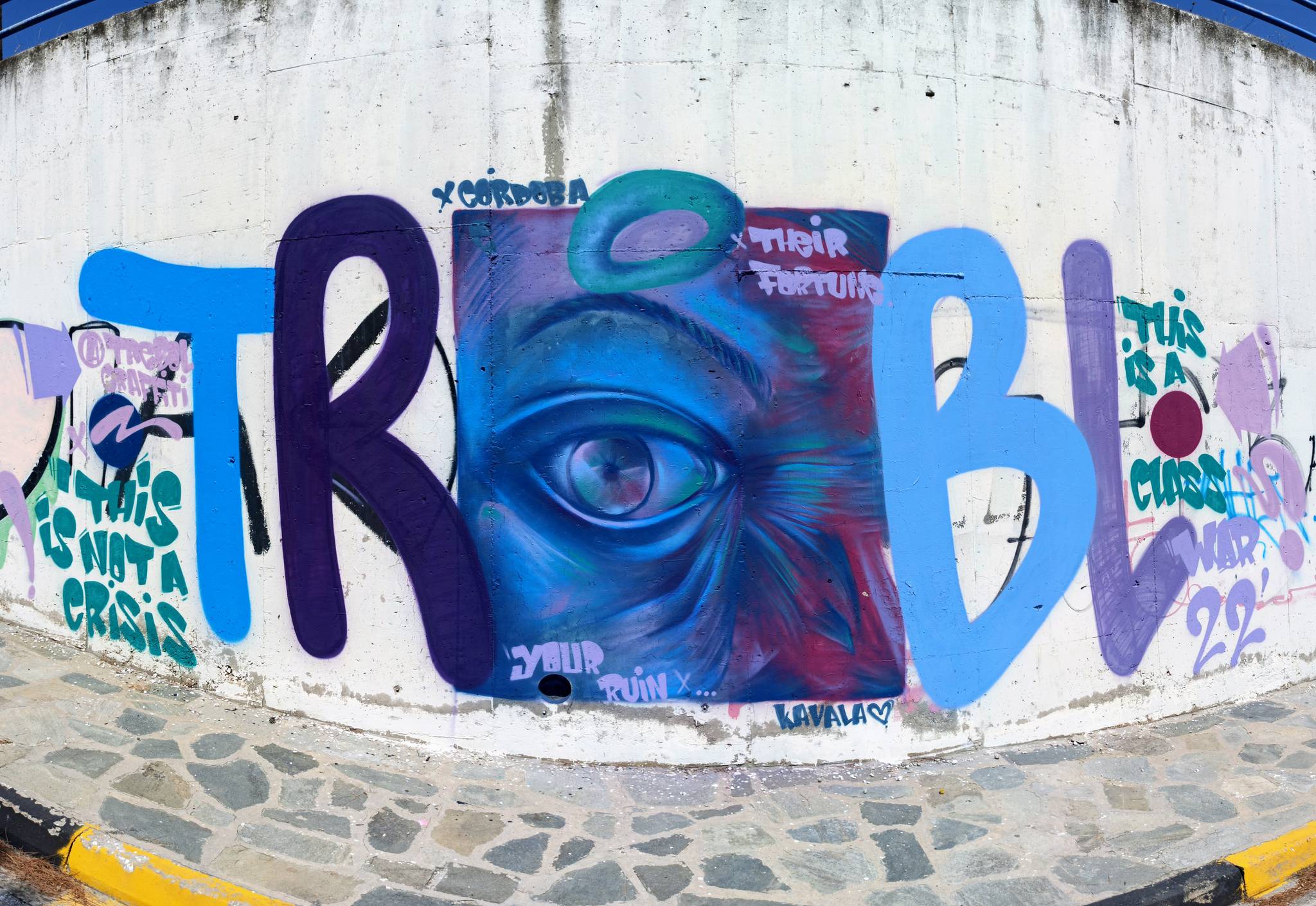 Trébol&mdash;Blue 