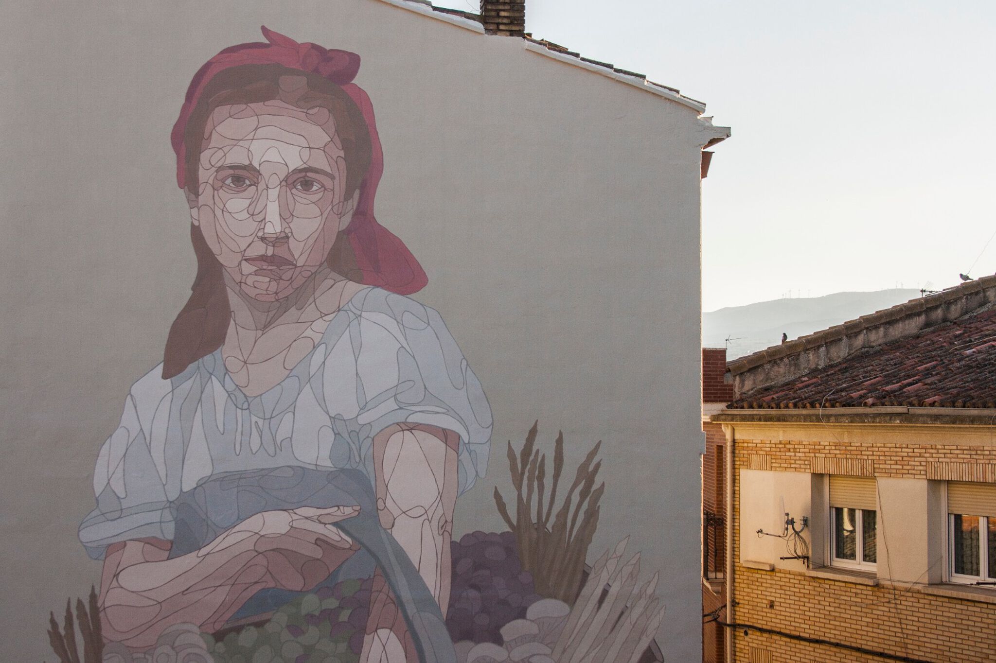 taquen&mdash;Mural en honor a la mujer trabajadora pradejonera / working woman